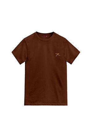 Raru Agnitio Kahverengi Erkek Tshirt