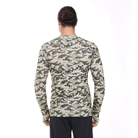 Raru Uzun Kollu T-Shirt EVOCO HAKİ