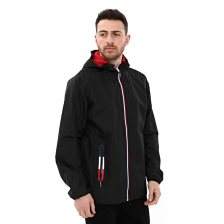 Raru Yağmurluk TUTIS SİYAH