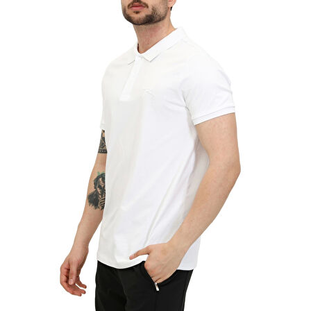 Raru Erkek Polo T-Shirt PIUS BEYAZ