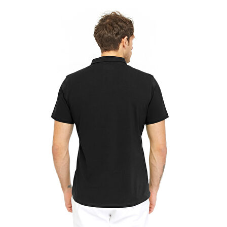 Raru Erkek Polo T-Shirt OSTENDO SİYAH
