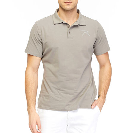 Raru Erkek Polo T-Shirt OSTENDO KAHVERENGİ
