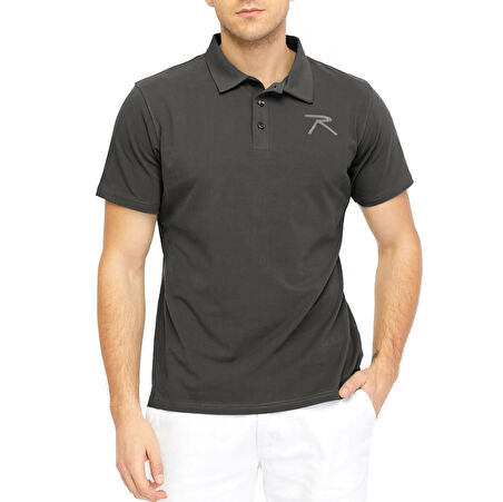 Raru Erkek Polo T-Shirt OSTENDO ANTRASİT