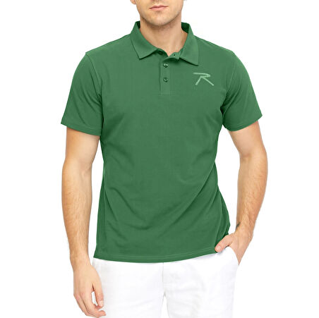 Raru Erkek Polo T-Shirt OSTENDO YEŞİL