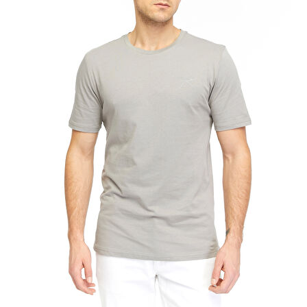 Raru Erkek %100 Pamuk T-Shirt PATEO GRİ