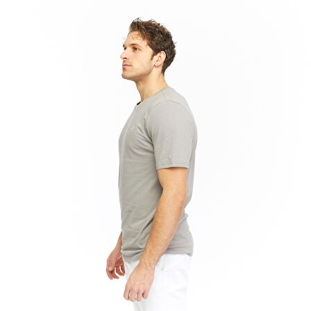 Raru Erkek %100 Pamuk T-Shirt PATEO GRİ