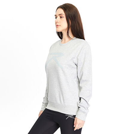 Raru Unisex Sweatshirt SATURO GRİ MELANJ
