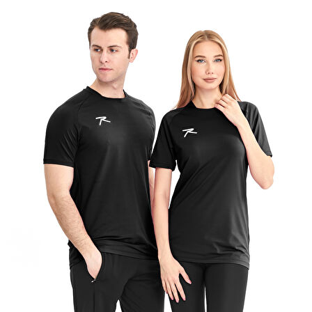 Raru Unisex T-Shirt VALDE SİYAH