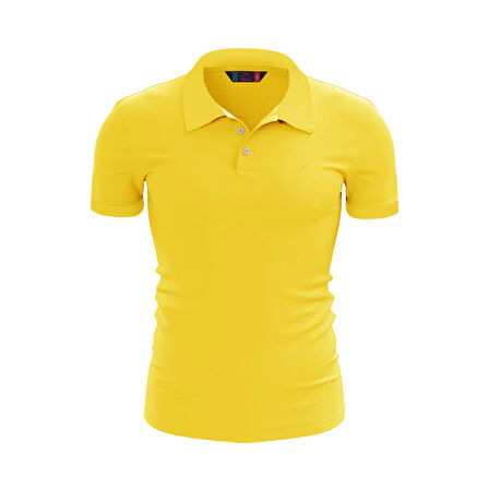 %100 Pamuk Polo T-Shirt IMPERO SARI