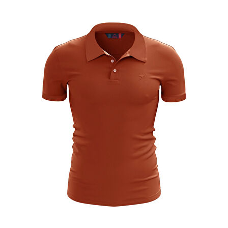 %100 Pamuk Polo T-Shirt IMPERO TABA