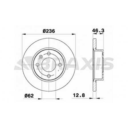 Vag On Fren Aynası Favorıt Felicia 1,1 / 1,3 / 1,6 / 1,9 Forman Caddy II 1,6 / 1,9d 96 00 - Braxıs Ae0202
