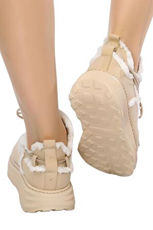 Veform Hafif ve Rahat Tabanlı, Günlük Şık ve Spor Kadın Ayakkabı Kot malzeme FV1508FV