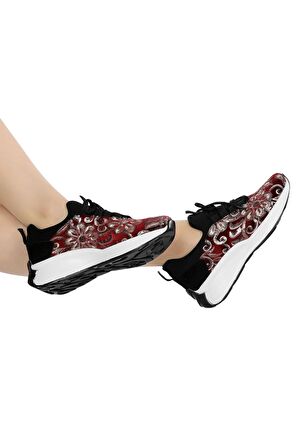 Veform Hafif ve Rahat Tabanlı, Günlük Şık ve Spor Kadın Ayakkabı Pul İşlemeli FV1512FV