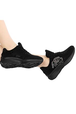 Veform Hafif ve Rahat Tabanlı, Günlük Şık ve Spor Kadın Ayakkabı Taş İşlemeli FV0900FV