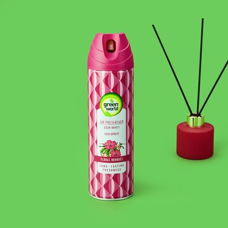 Green World Floral Bouquet Oda Spreyi - 500 ml