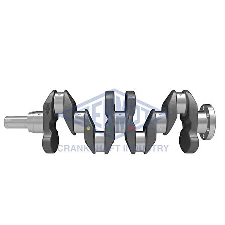 Toyota Krank Toyota Corolla Aurıs Yarıs 1.4 D4d (1ndtv Motor) Tek Kamalı 2004-> (5 İleri Vites) - Genmot 1200