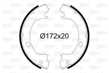 Chrysler El Fren Balatası Chrysler 300m Neon Cruıser Stratus - Valeo 564057