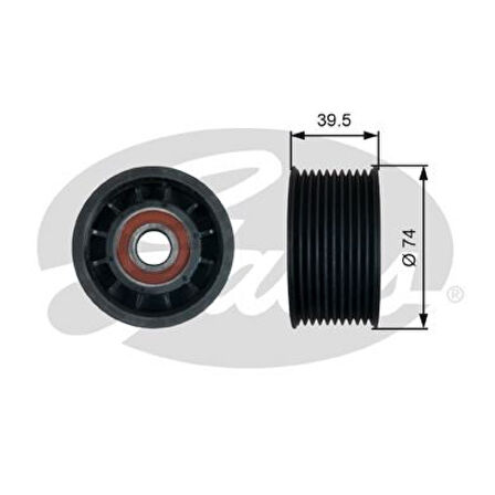 Renault Truck Alternator V Kayıs Gergi Rulmanı Ker Ax Premium 05> Volvo Fm300 05> - Gates T36526