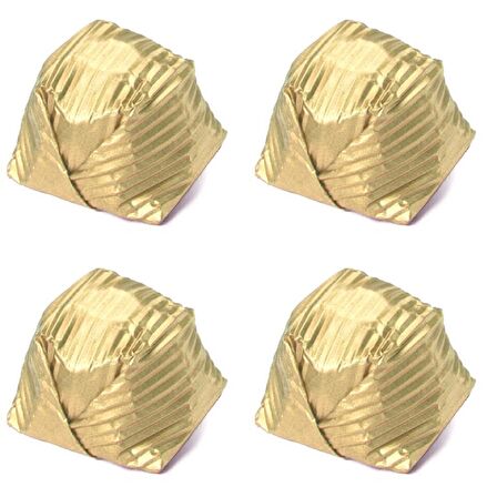 Melodi Yaldız Kristal Fındık Krema Dolgulu Sütlü Çikolata Gold 500 gr
