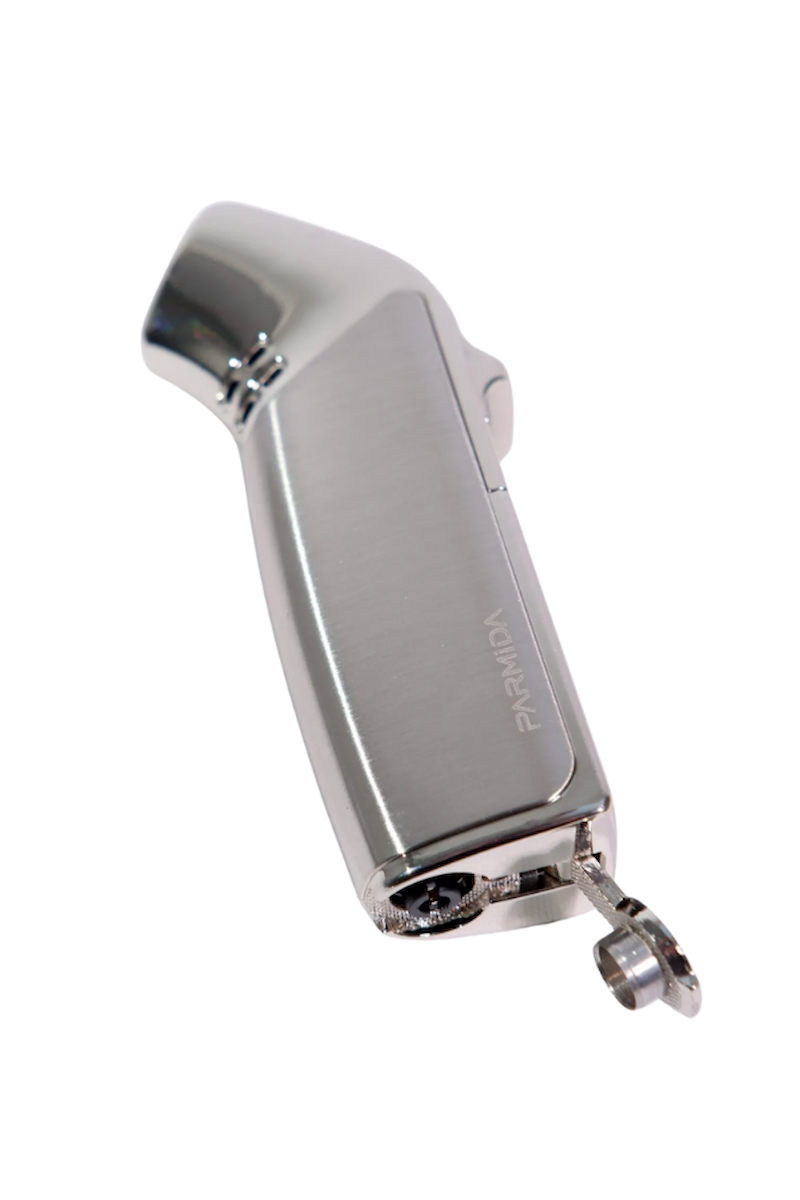 Parmida 3 Torch Pürmüz Gümüş Metal Puro Çakmağı - TR9203