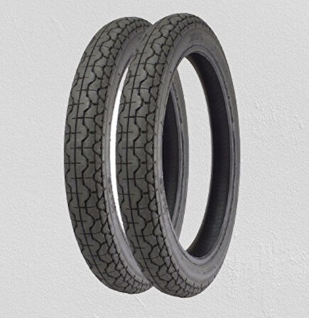 Mitas Set 3.25-16 ve 3.50-16 H06 TT Ön Arka Takım Motosiklet Lastiği