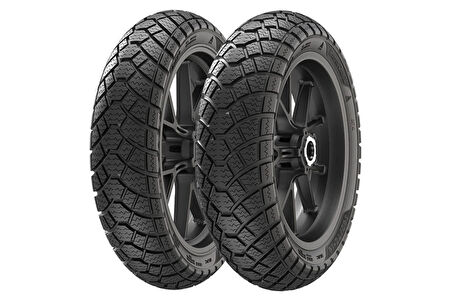 Anlas Set 100/80-16 ve 120/70-14 Winter Grip2 SC500  Motosiklet Kış Lastiği Ön Arka Takım (2023)