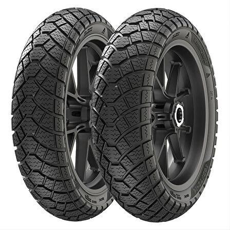 Anlas Takım Rks Newlight 125 130/60-13 ve 130/60-13 SC500 Winter Grip-2 Ön Arka Set Lastik