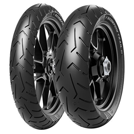 Pirelli Set 110/80R19 ve 150/70ZR18 Scorpion Trail III Ön Arka Takım (2024)