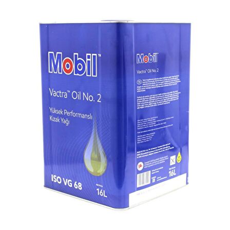 Mobil Vactra Oil No:2 16 Lt Yüksek Performanslı Kızak Yağı