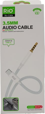 Type-C Audio Kablo Kompakt Dayanıklı Tasarım Yüksek Kaliteli Ses