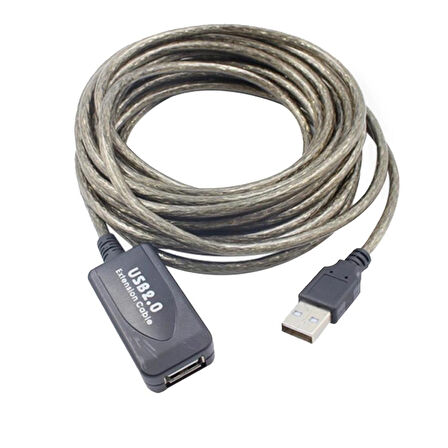 SL-UE130 Şeffaf USB 2.0 Uzatma Kablosu 10MT