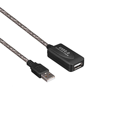 SL-UE130 Şeffaf USB 2.0 Uzatma Kablosu 10MT