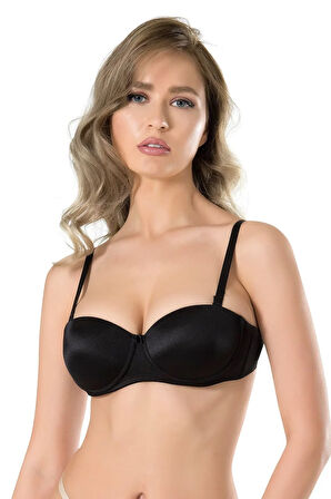 3011 Basic Straplez Boş Cup Tek Sütyen