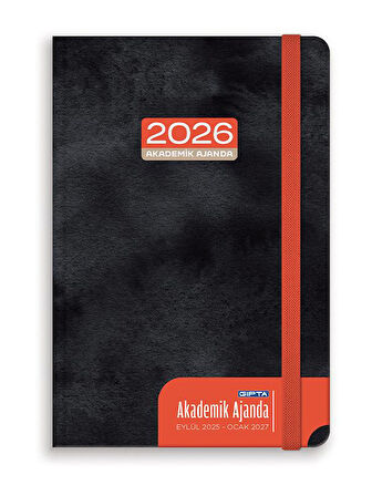 Gıpta 2025 Eylül-2026 Aralık DİKİŞLİ Akademik Ajanda 17X24 Cm  Model-6