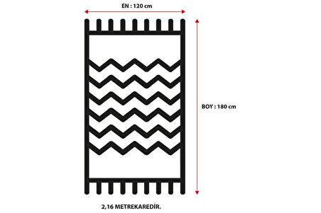 Aksu Kaymaz Taban Halı 120x180 Piramit