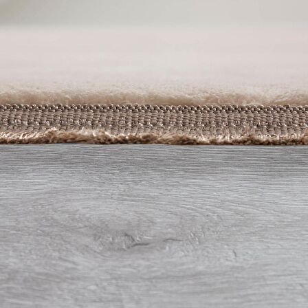 Jassrug Royal Püsküllü Halı 160x220 Açık Vizon