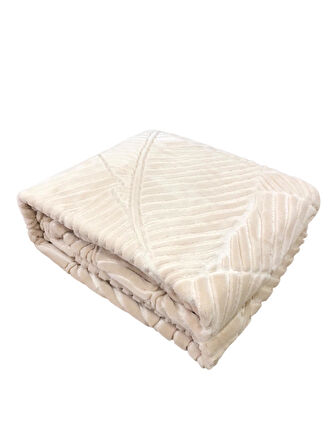 Merinos Embos Elegans Tek Kişilik Kalın Kutulu Battaniye 160 x 220