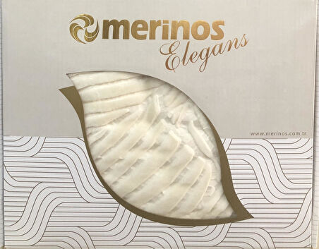 Merinos Embos Elegans Tek Kişilik Kalın Kutulu Battaniye 160 x 220