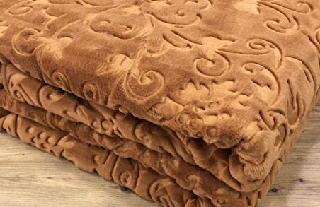 Merinos Embos Elegans Tek Kişilik Kalın Kutulu Battaniye 160 x 220