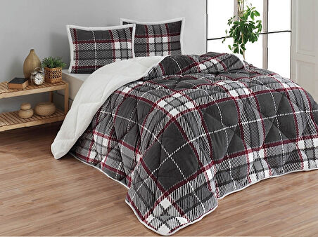 Merinos Comforter Tek Kişilik Yorgan Seti - Anna Gri
