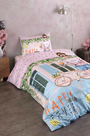 Varol %100 Pamuk Saten Genç Nevresim Takımı - Cool