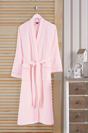 Varol Kaos Serisi Şal Yaka Pike Bornoz Sabahlık