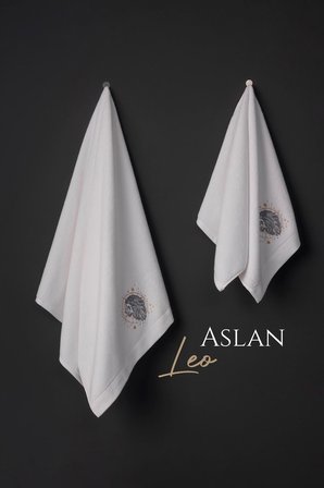 VAROL %100 MİCROCOTTON ÜST KALİTE HAVLU SETİ BURÇ NAKIŞLI