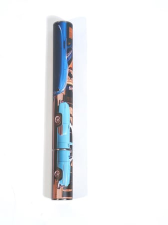 Cohiba Küba Desenli Özel Üretim Metal Puro Tüpü & Tek Torch Pürmüz Puro Çakmağı - TR9618