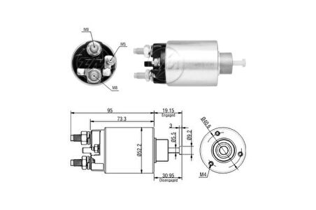 Psa Mars Otomatıgı 12v,p206 P307 C3 1,9d Civatalı - Zm 8860