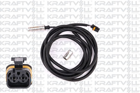 Man Truck Abs Sensoru Arka Sag Disk Tip B Tipi Siyah Fis ( Spiral Korumalı ) Man Tgl I 12.180 Tgm I 15.280   3 - Kraftvoll 05090574