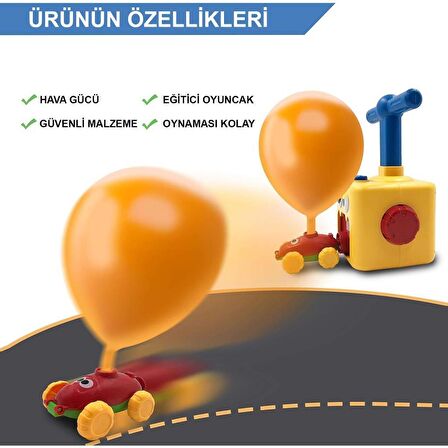 Balon Power Eğitici Oyuncak Fiziksel ve Zihinsel Eğitim Seti PowerBalloon