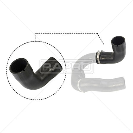 Fiat Turbo Hortumu Duz Borusuz Doblo III 1,6d - Rapro R11591