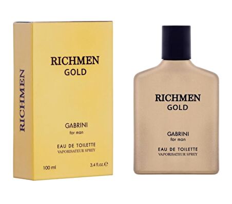 Richmen Gold Edt For Man 100 Ml