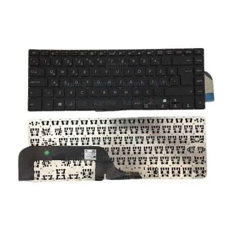 Asus X505B, X505Z Uyumlu Notebook Klavyesi, Laptop Tuş Takımı (Siyah TR) / NBKL0243